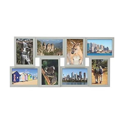 MELANNCO Collage Picture Frame 18x23 Inch Black - Holds 12 Photos in 4x6 and 6x4 Formats - Wall Display for Home Decor, Horizontal or Vertical Hanging