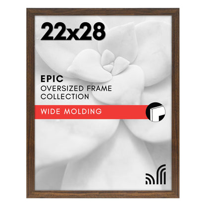 Americanflat 16x20 Poster Frame - Engineered Wood - Black