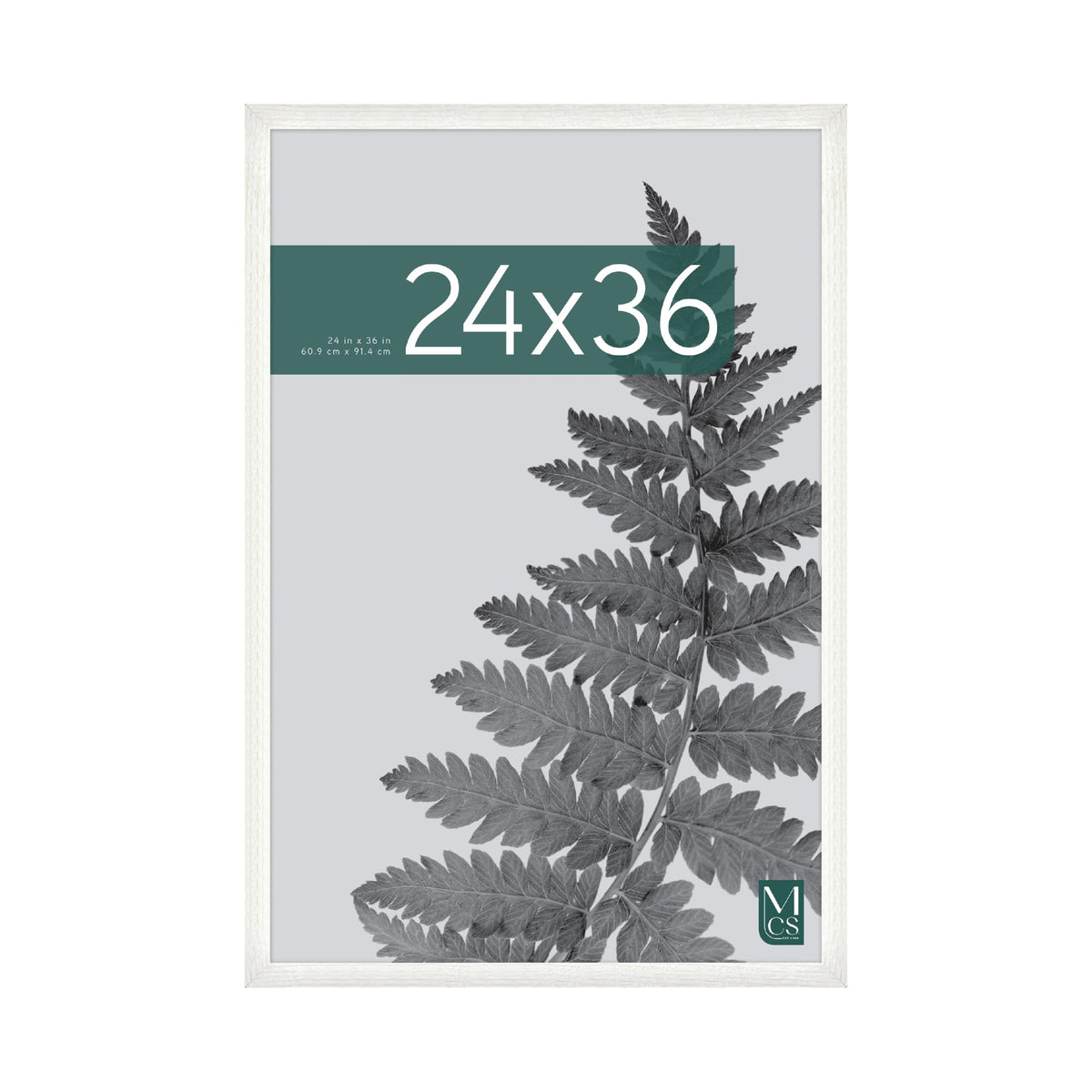 MCS Studio Gallery Poster Frame, 16x20, Walnut Woodgrain