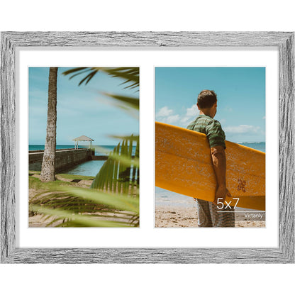 Vittanly 11x14 Collage Picture Frame for Wall Mounting, Black