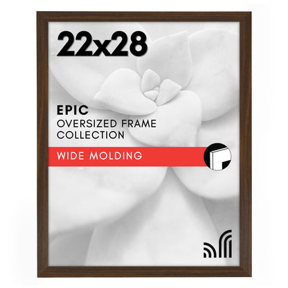 Americanflat 16x20 Poster Frame - Engineered Wood - Black