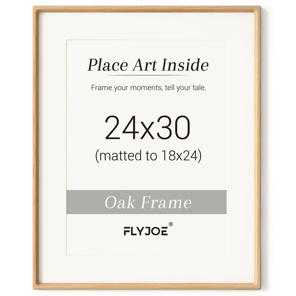 Picture Frame, USA-Sourced Hardwood Photo Frame, Walnut, 11x14