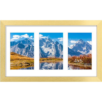 Vittanly 11x14 Collage Picture Frame for Wall Mounting, Black