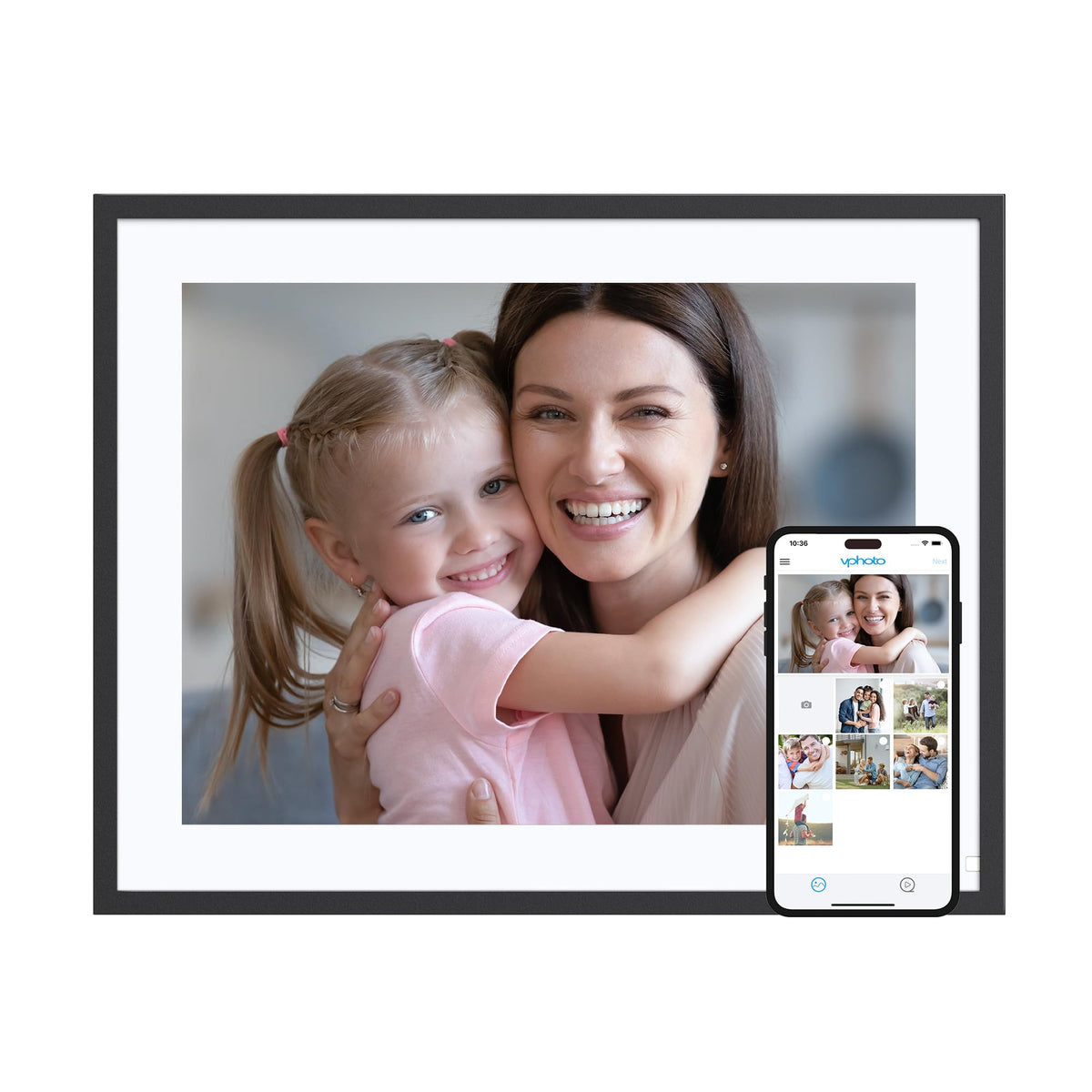 Dragon Touch 10.1'' WiFi Digital Picture Frame