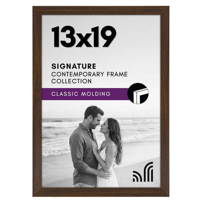 Americanflat 11x17 Picture Frame - Engineered Wood - Black