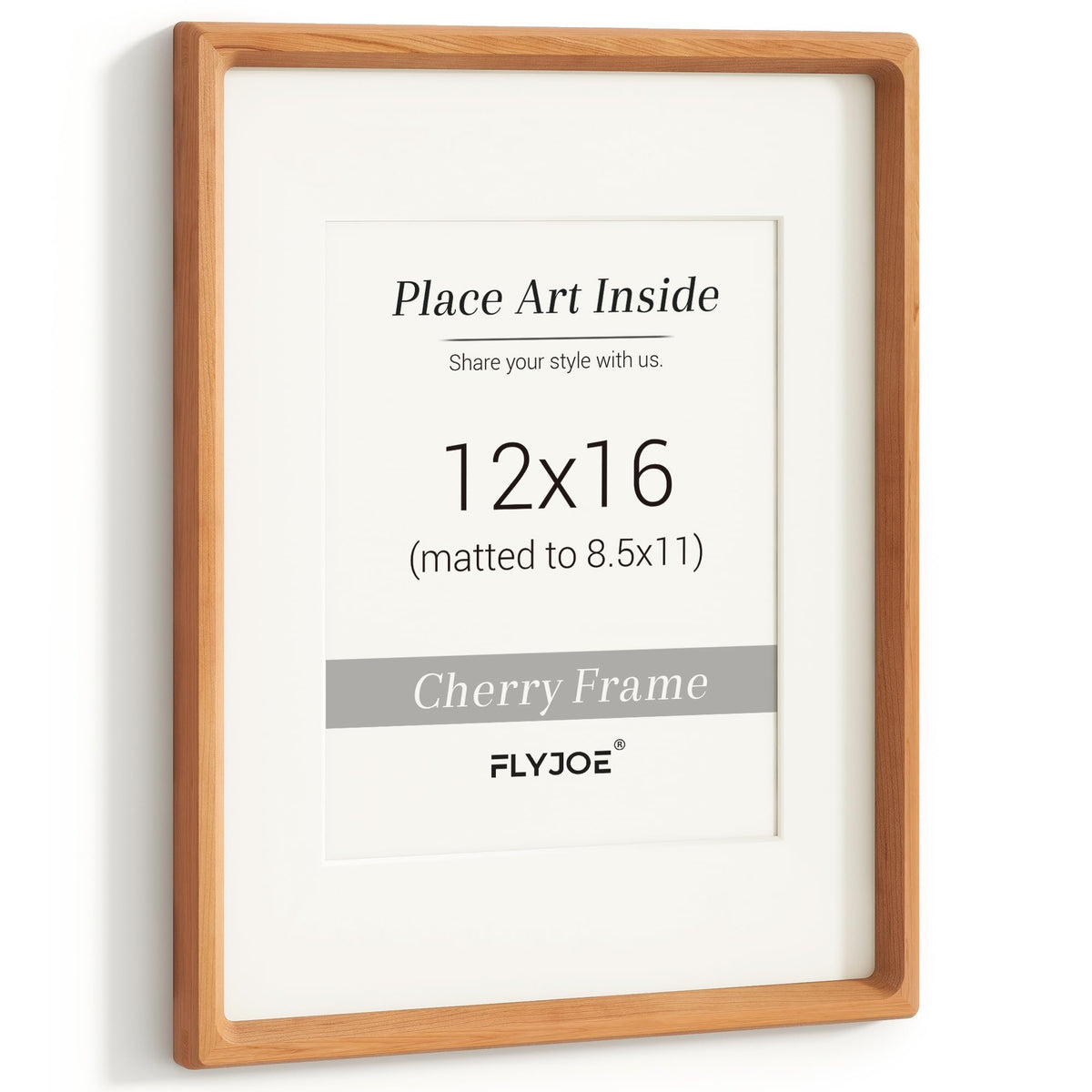 Picture Frame, USA-Sourced Hardwood Photo Frame, Walnut, 11x14