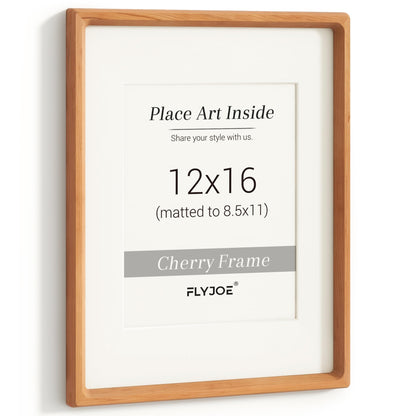 Picture Frame, USA-Sourced Hardwood Photo Frame, Walnut, 11x14