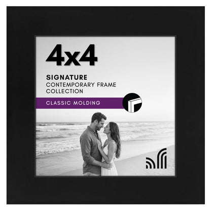 Americanflat 11x17 Picture Frame - Engineered Wood - Black