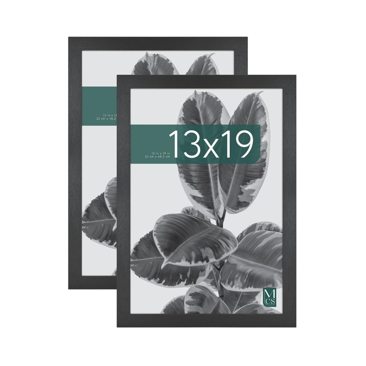 MCS Studio Gallery Poster Frame, 16x20, Walnut Woodgrain