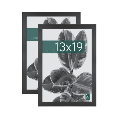 MCS Studio Gallery Poster Frame, 16x20, Walnut Woodgrain
