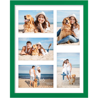 Vittanly 11x14 Collage Picture Frame for Wall Mounting, Black