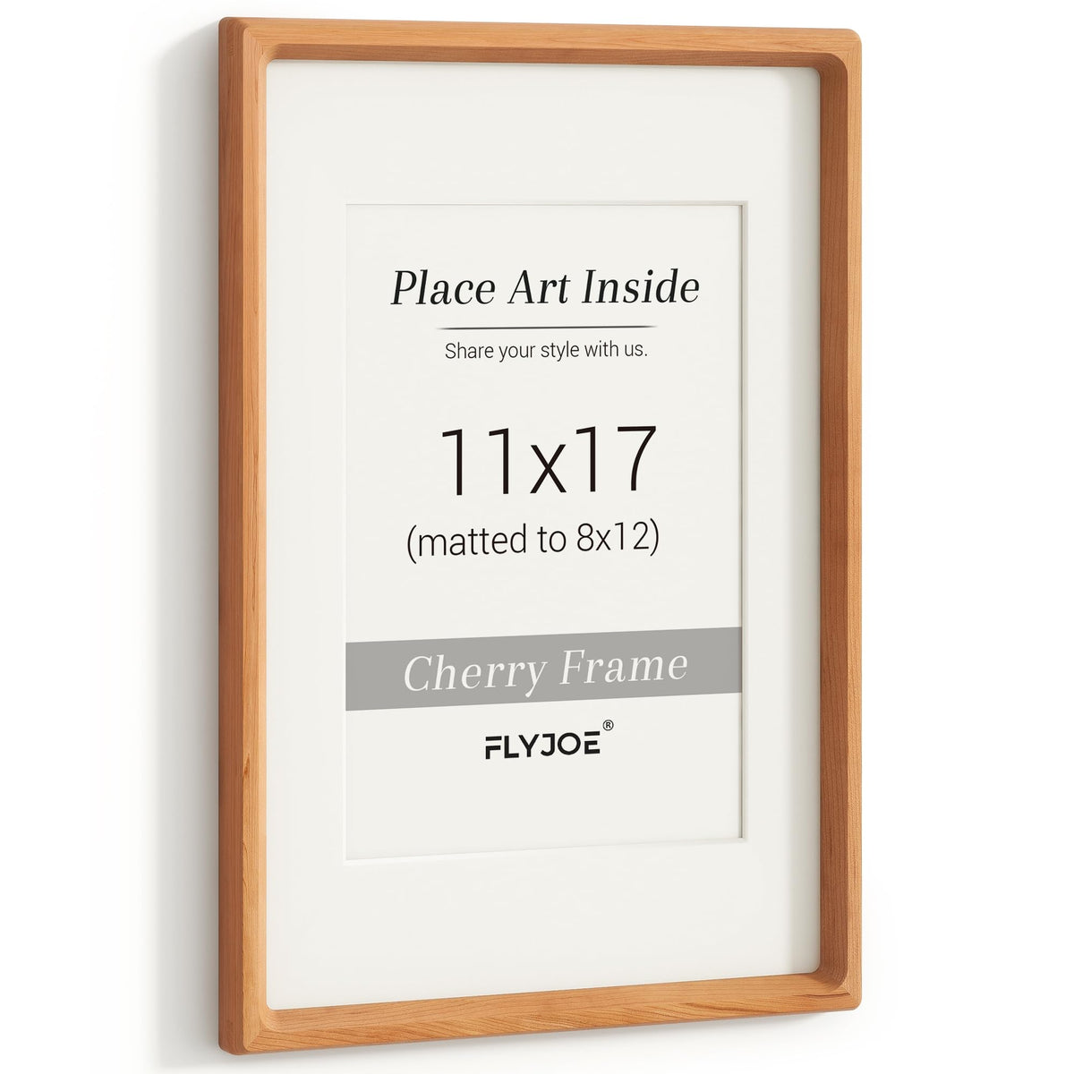 Picture Frame, USA-Sourced Hardwood Photo Frame, Walnut, 11x14