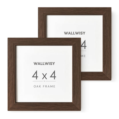5x7 Picture Frame, Solid Oak Wood 5x7 Photo Frame with Mat to 4x6