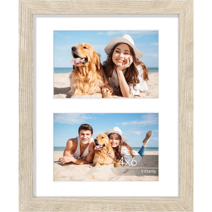 Vittanly 11x14 Collage Picture Frame for Wall Mounting, Black