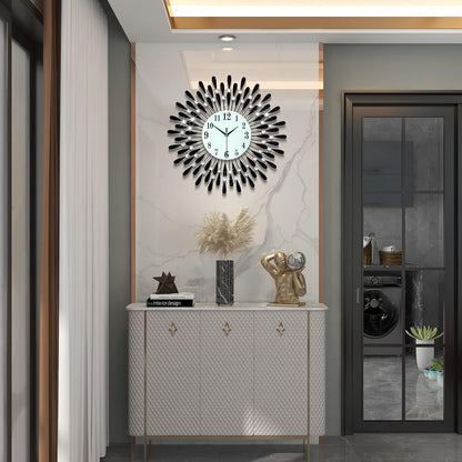 Large Wall Clocks for Living Room Decor Big Modern Silent Clock