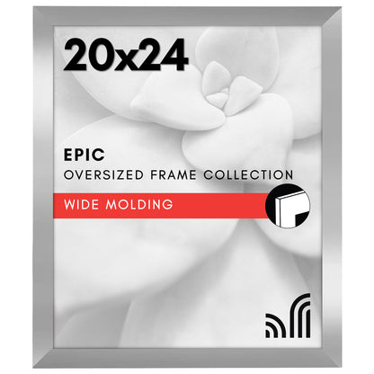 Americanflat 16x20 Poster Frame - Engineered Wood - Black