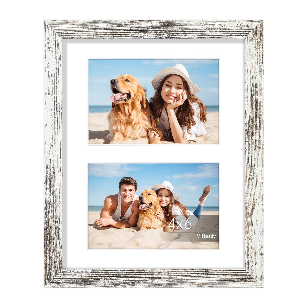 Vittanly 11x14 Collage Picture Frame for Wall Mounting, Black