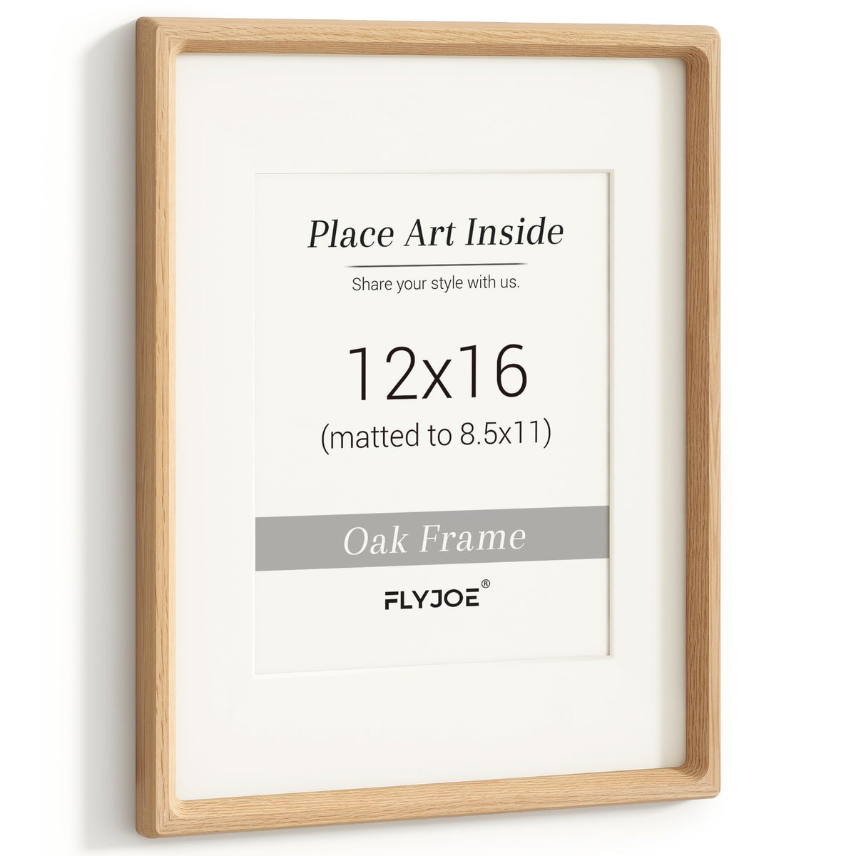 Picture Frame, USA-Sourced Hardwood Photo Frame, Walnut, 11x14