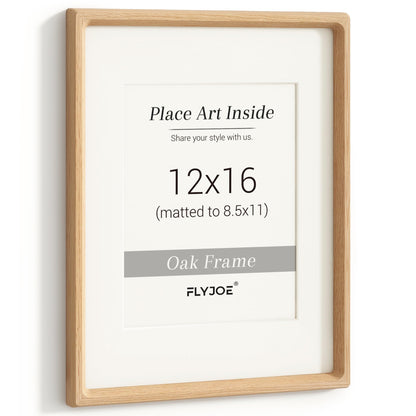 Picture Frame, USA-Sourced Hardwood Photo Frame, Walnut, 11x14
