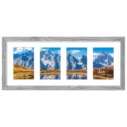 Vittanly 11x14 Collage Picture Frame for Wall Mounting, Black