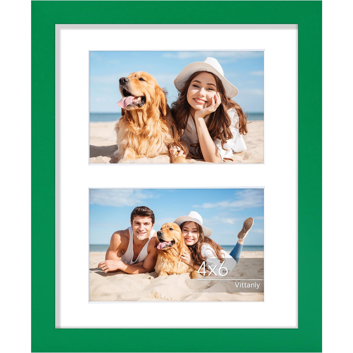 Vittanly 11x14 Collage Picture Frame for Wall Mounting, Black