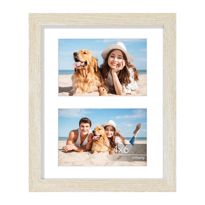 Vittanly 11x14 Collage Picture Frame for Wall Mounting, Black