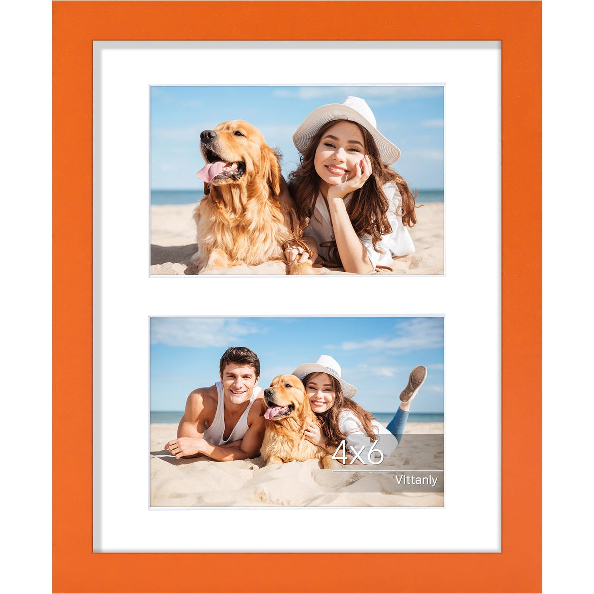 Vittanly 11x14 Collage Picture Frame for Wall Mounting, Black