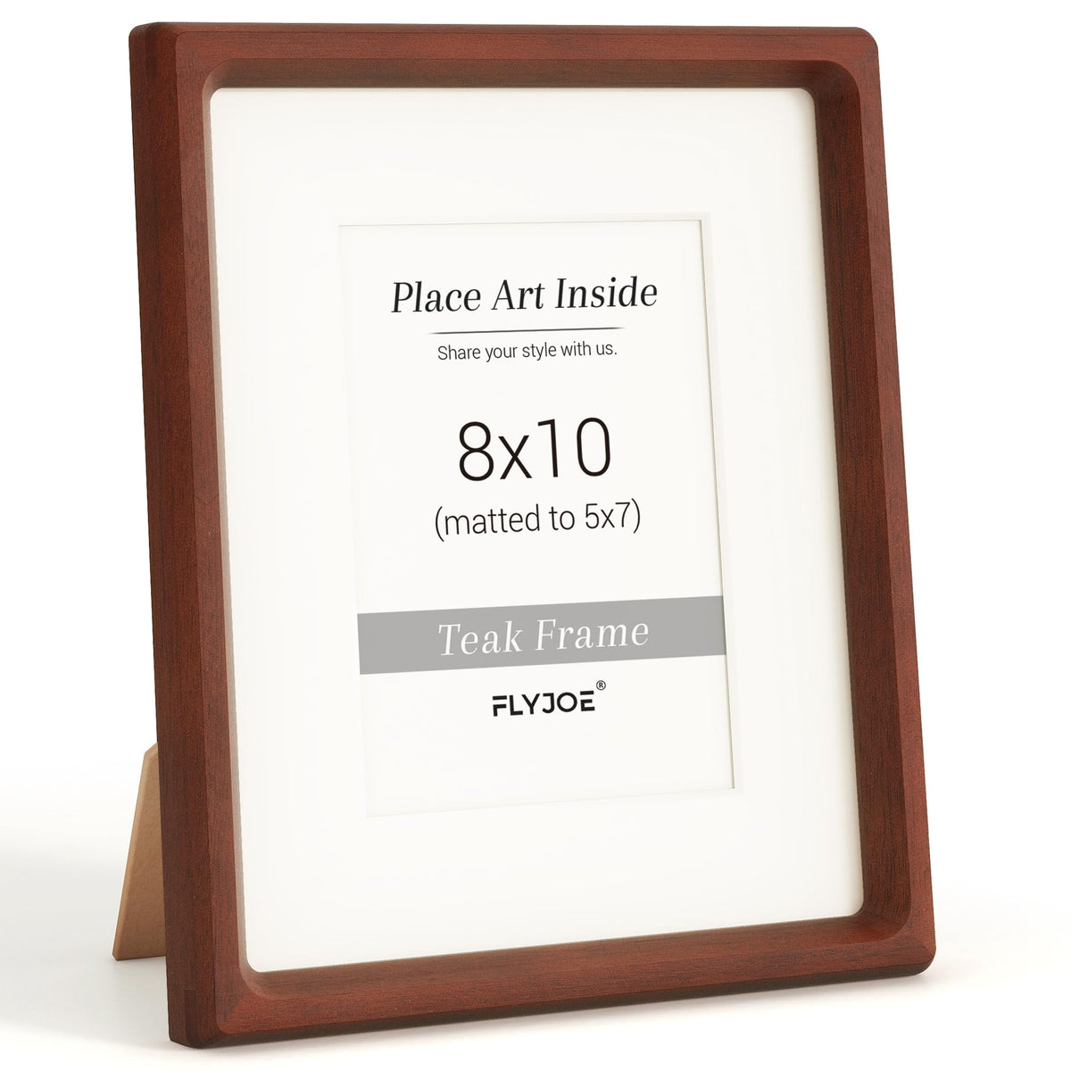 Picture Frame, USA-Sourced Hardwood Photo Frame, Walnut, 11x14