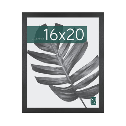 MCS Studio Gallery Poster Frame, 16x20, Walnut Woodgrain