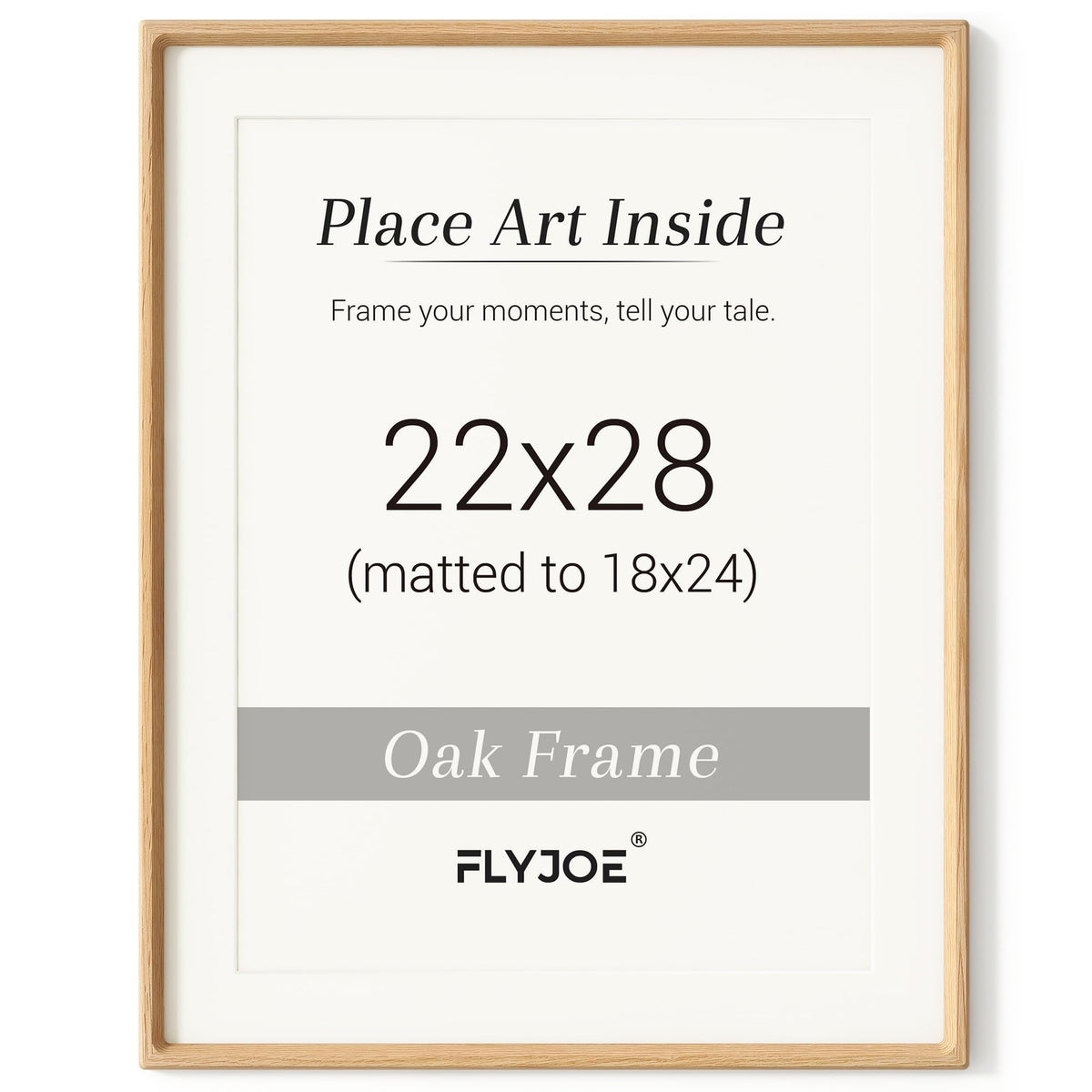 Picture Frame, USA-Sourced Hardwood Photo Frame, Walnut, 11x14