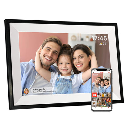 Frameo 10.1" WiFi Digital Picture Frame, Digital Photo Frame for Mom Gift