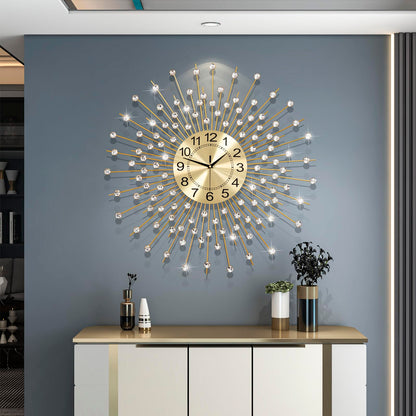 Large Wall Clocks for Living Room Decor Big Modern Silent Clock