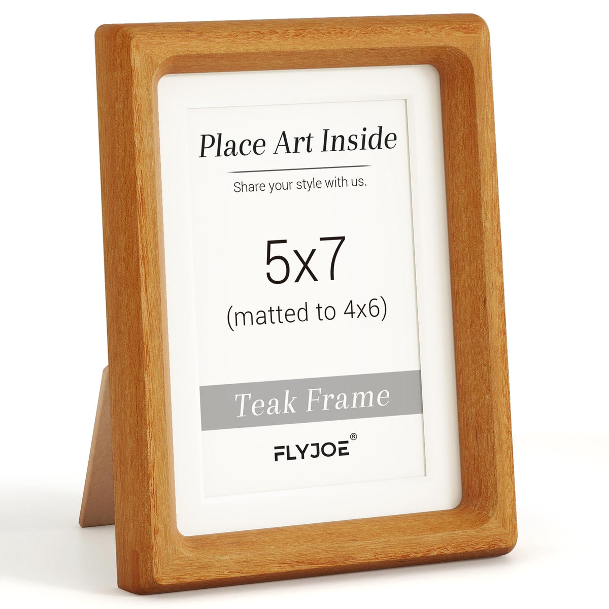 Picture Frame, USA-Sourced Hardwood Photo Frame, Walnut, 11x14