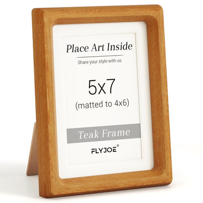 Picture Frame, USA-Sourced Hardwood Photo Frame, Walnut, 11x14
