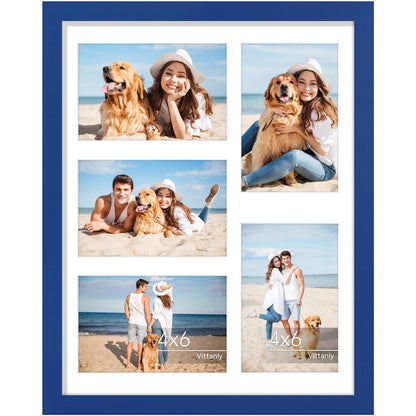 Vittanly 11x14 Collage Picture Frame for Wall Mounting, Black