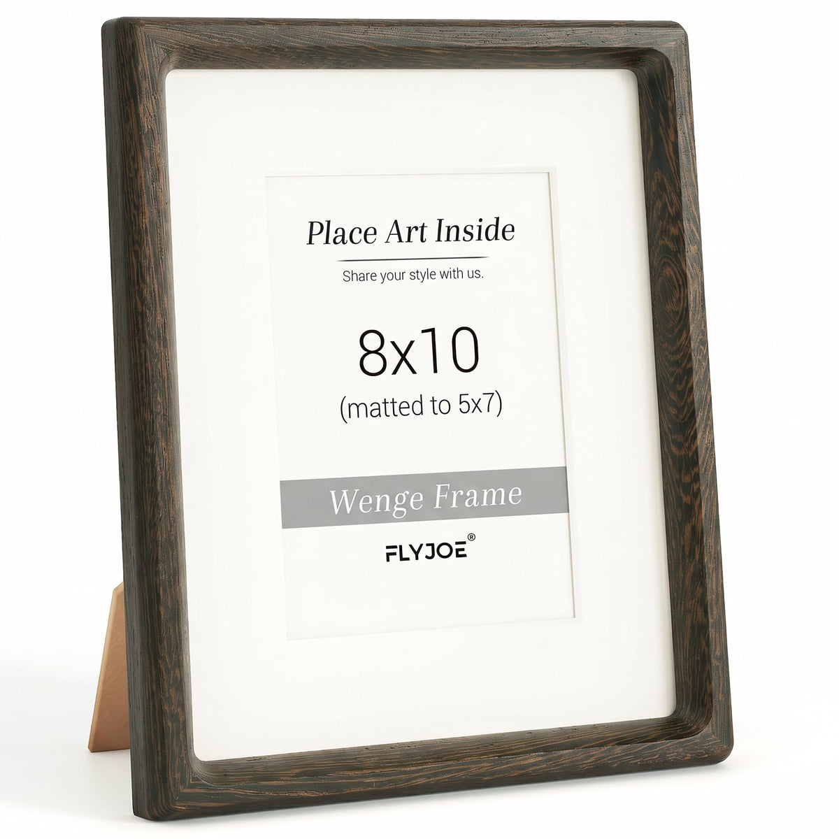 Picture Frame, USA-Sourced Hardwood Photo Frame, Walnut, 11x14