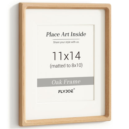 Picture Frame, USA-Sourced Hardwood Photo Frame, Walnut, 11x14