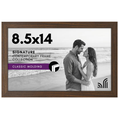 Americanflat 11x17 Picture Frame - Engineered Wood - Black