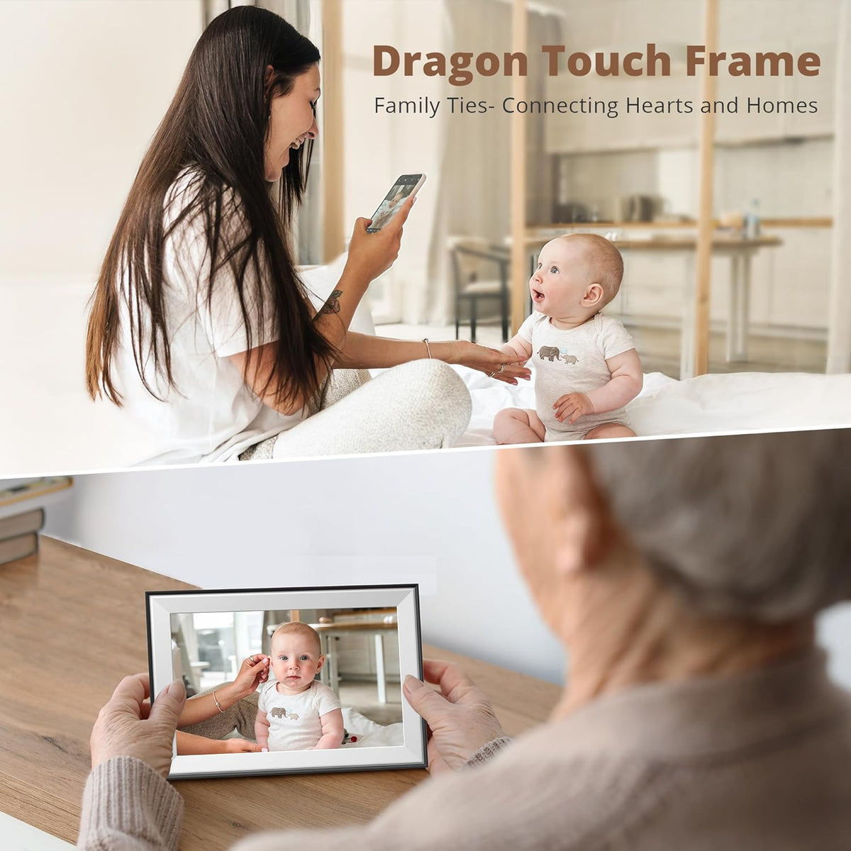 Dragon Touch 10.1'' WiFi Digital Picture Frame