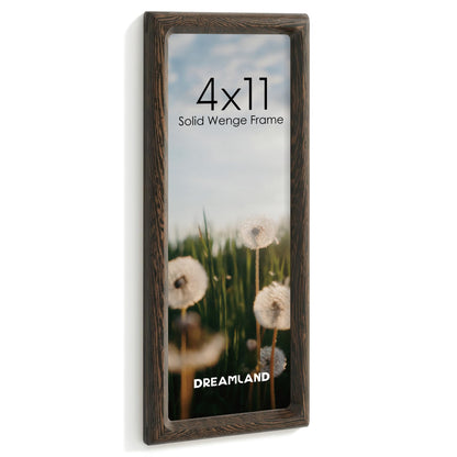 Dreamland 8x10 Picture Frame, USA-Sourced Oak Wood Photo Frames with HD Tempered Glass, 8 x 10 Wooden Frame Matted to 5 x 7, 8x10 Frames Handcrafted Rounded Corner for Tabletop or Wall Display