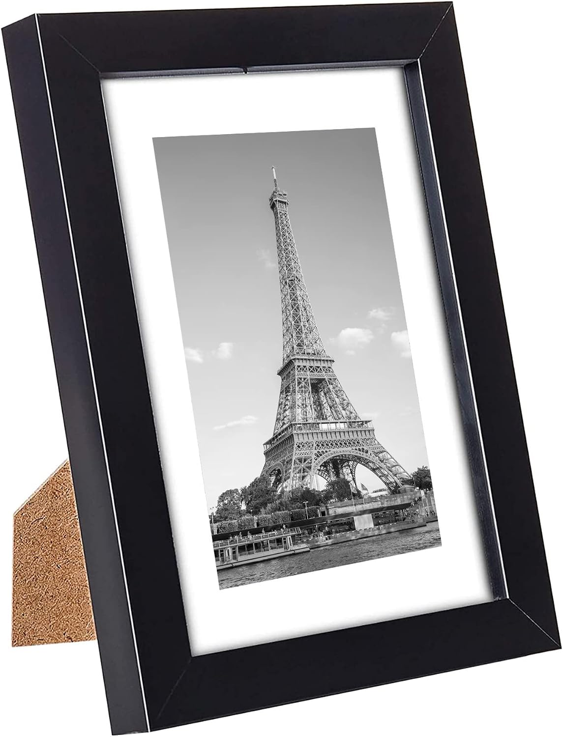 upsimples 5x7 Picture Frame, Photo Collage Wall Decor Set of 10, Black