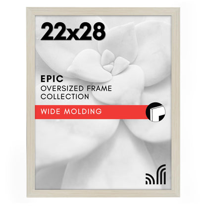 Americanflat 16x20 Poster Frame - Engineered Wood - Black