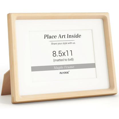 Picture Frame, USA-Sourced Hardwood Photo Frame, Walnut, 11x14