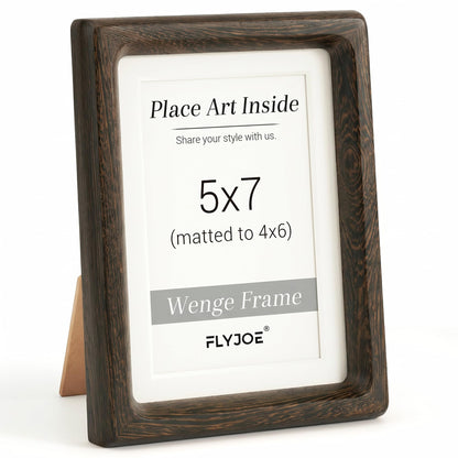 Picture Frame, USA-Sourced Hardwood Photo Frame, Walnut, 11x14
