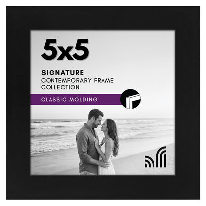 Americanflat 11x17 Picture Frame - Engineered Wood - Black