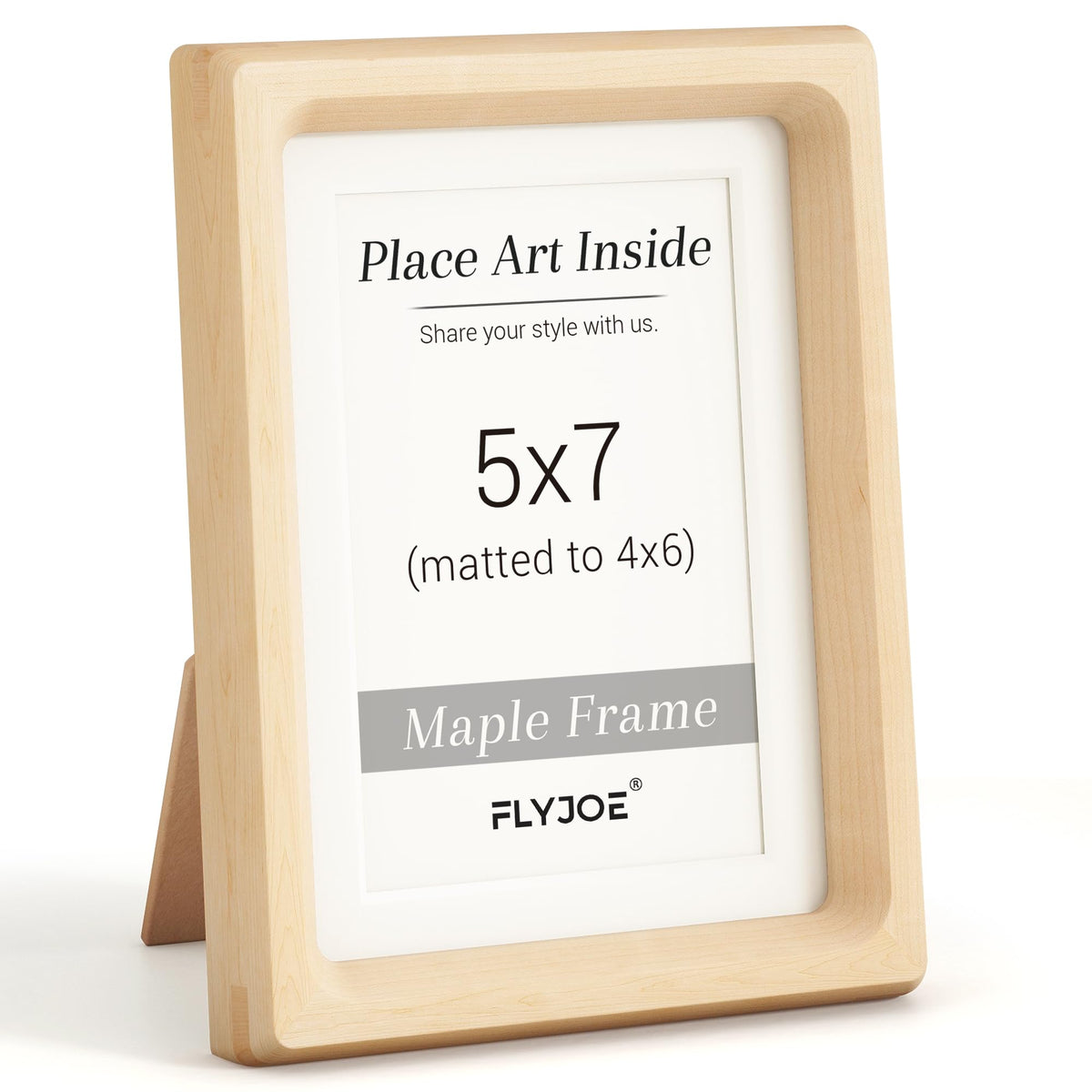 Picture Frame, USA-Sourced Hardwood Photo Frame, Walnut, 11x14