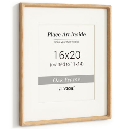 Picture Frame, USA-Sourced Hardwood Photo Frame, Walnut, 11x14
