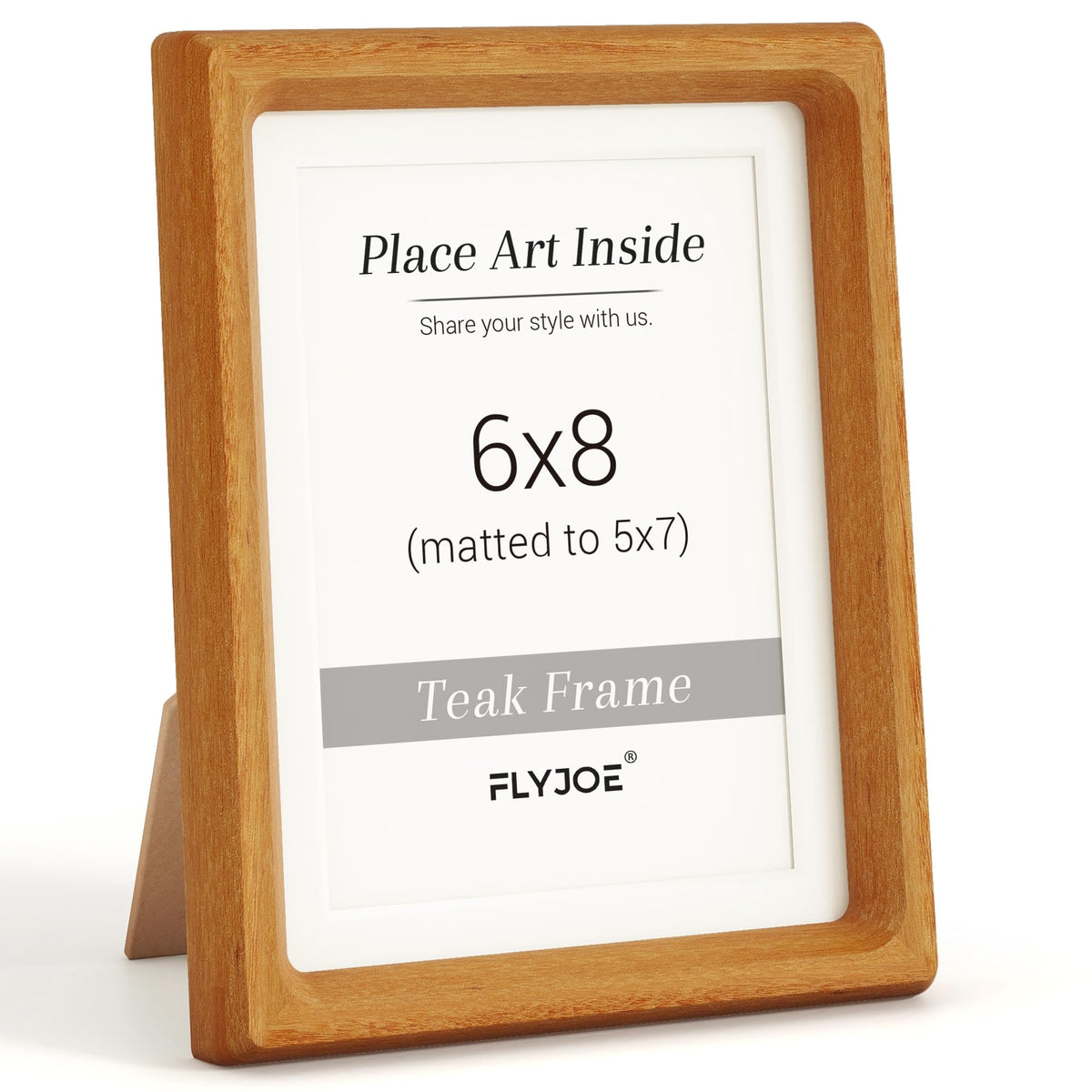 Picture Frame, USA-Sourced Hardwood Photo Frame, Walnut, 11x14