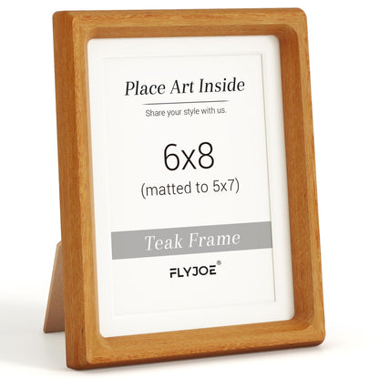 Picture Frame, USA-Sourced Hardwood Photo Frame, Walnut, 11x14
