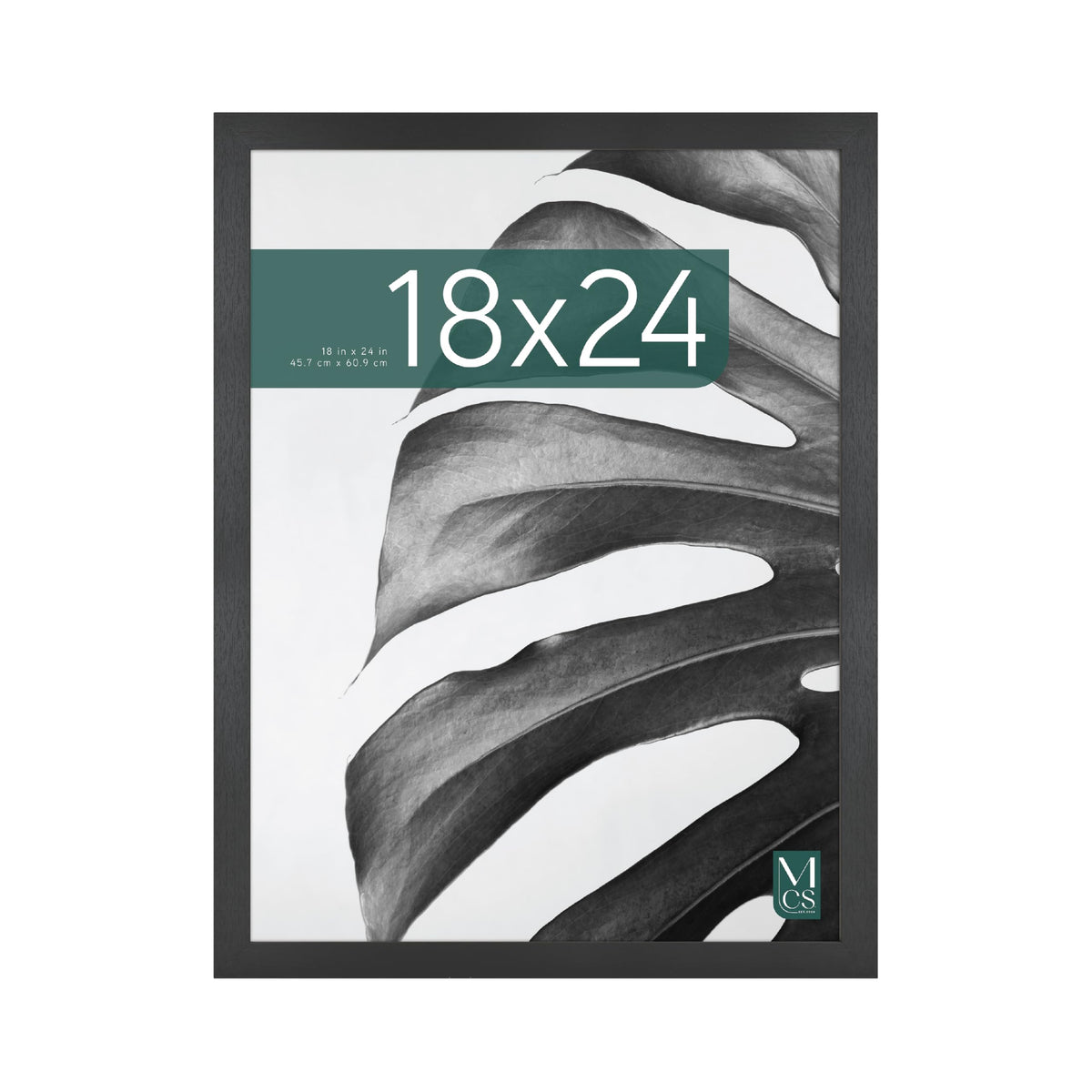 MCS Studio Gallery Poster Frame, 16x20, Walnut Woodgrain